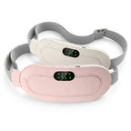 Pack de 2 cinturones térmicos Koya, uno rosa y uno blanco